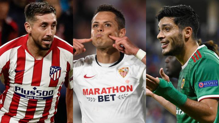 La agenda de los mexicanos en el fútbol europeo