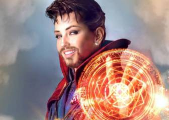 Thalía sorprende con ingenioso disfraz de Dr. Strange