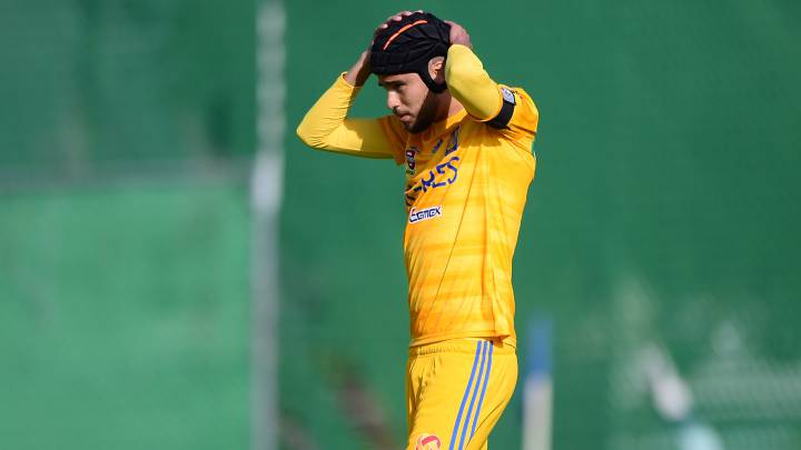 Diego Reyes volvió a las canchas con la Sub-20 de Tigres