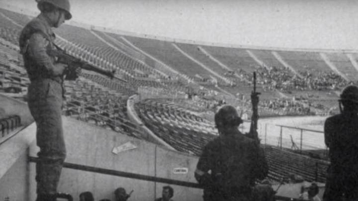 Estadio Nacional de Chile durante la dictadura de Augusto Pinoche