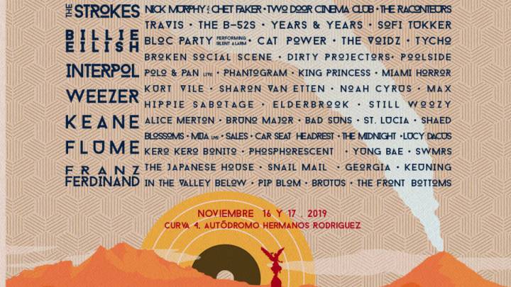Corona Capital 2019: cartel, bandas y horarios