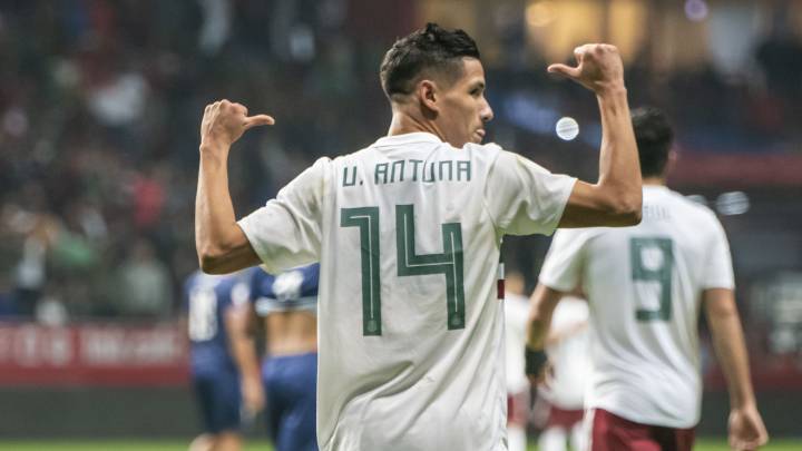 Uriel Antuna rescató a la Selección Mexicana al 90+3'