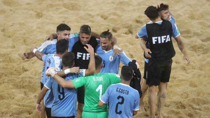 Uruguay derrota a México en el Mundial de Playa 2019