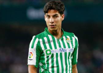 Diego Lainez regresa a la actividad en triunfo de Betis