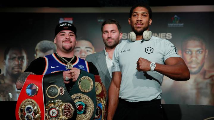 Así llega Andy Ruiz para la pelea contra Anthony Joshua