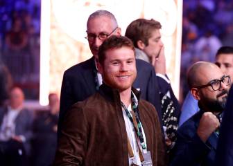 Canelo Álvarez, presente en Arabia para apoyar a Andy Ruiz