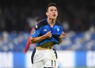 Con el “Chucky” Lozano Nápoles no gana en la Serie A desde el 22 de septiembre