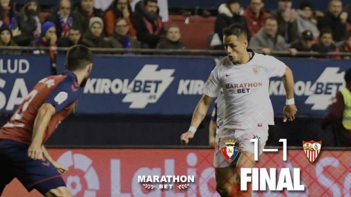 'Chicharito' jugó noventa minutos y le anularon un gol