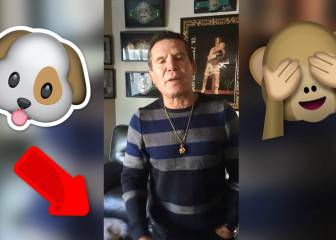 Julio César Chávez daba mensaje y perro aparece con su ‘gracia’