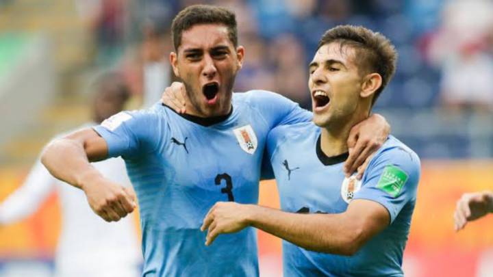 Sebastián Cáceres, Selección Uruguaya