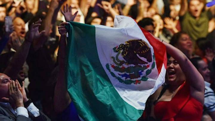 Los Ángeles Azules festejan el año nuevo en la CDMX