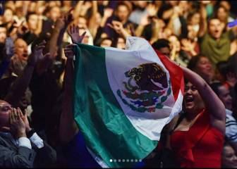 Los Ángeles Azules festejan el año nuevo en la CDMX