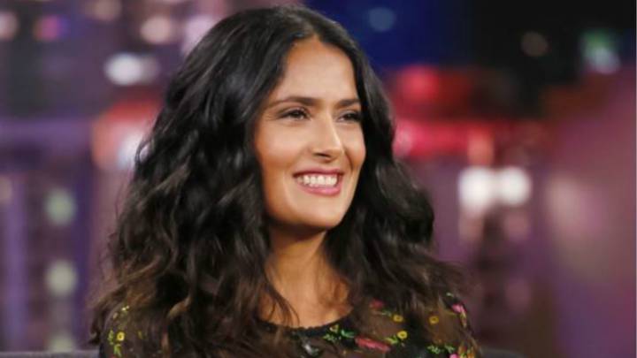 ¿Salma Hayek subió de peso?