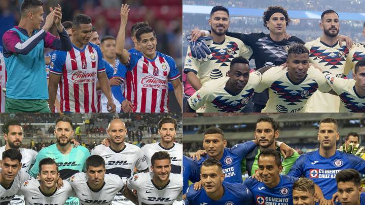 ¡Caliente.mx ficha a los cuatro grandes de la Liga MX!