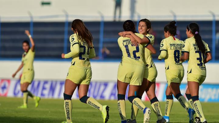 América derrotó a Cruz Azul en la Jornada 2 de Liga MX Femenil