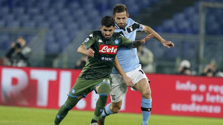 Lazio - Napoli (1-0) resumen y goles: Serie A de Italia