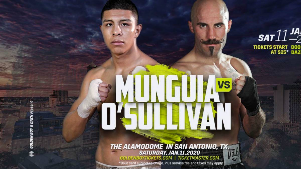 Jaime Munguía vs Gary O´Sullivan en vivo: Boxeo en directo, OMB