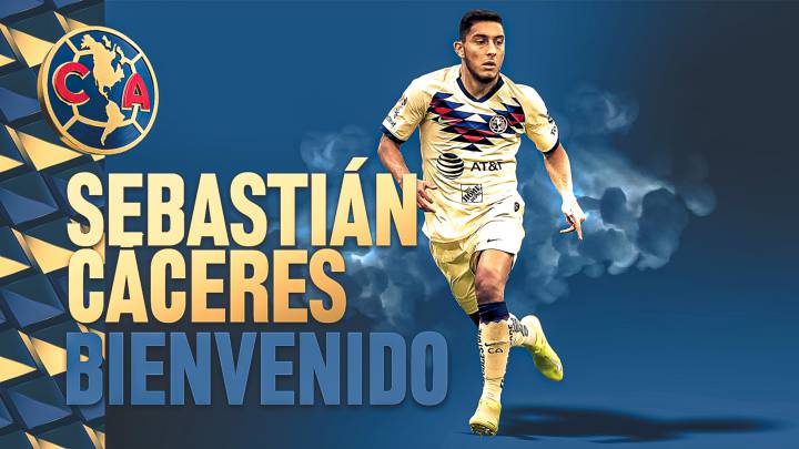 Sebastián Cáceres es nuevo jugador del América