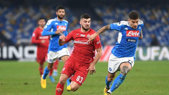 Napoli – Fiorentina en vivo: Serie A, jornada 20