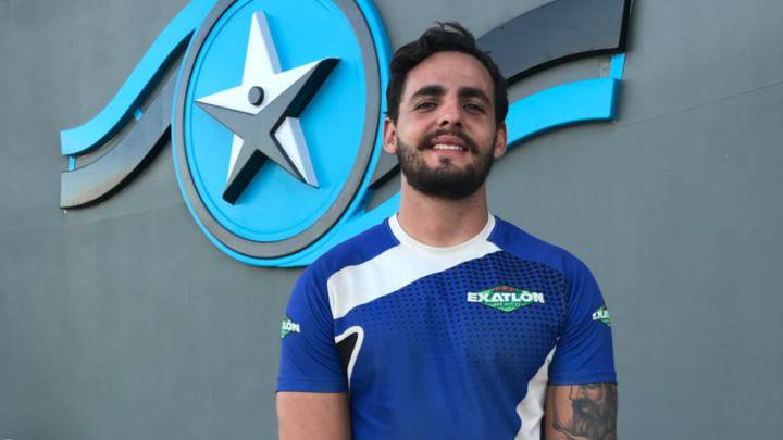 Equipo azul le dice adiós al ciclista olímpico en 'Exatlón'