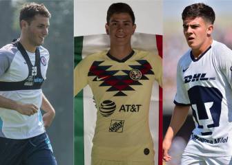 Cruz Azul, Pumas y América comienzan a usar su cantera