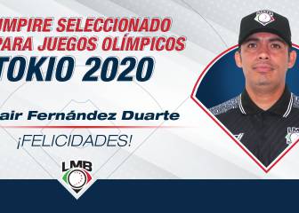 Jair Fernández, el umpire que representará a México en Tokio 2020