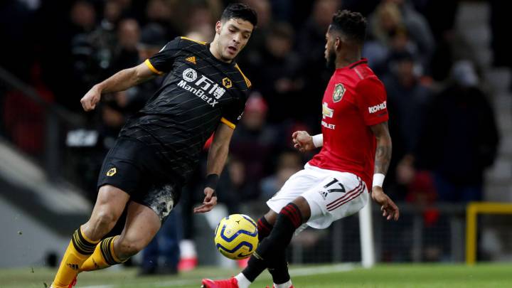 Wolves y Manchester United igualaron a cero en Old Trafford