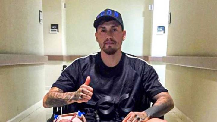 Nicolás Castillo fue dado de alta del hospital