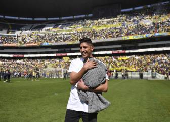 Edson Álvarez, desanimado por no tener a su familia en Amsterdam