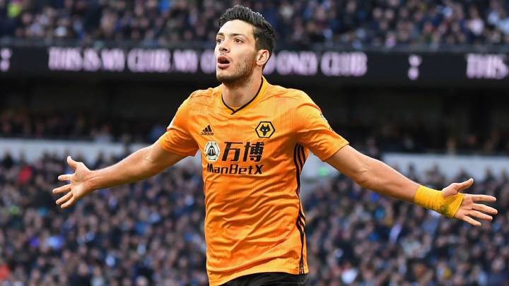 Raúl Jiménez y Wolves vencieron al Tottenham en su propia casa