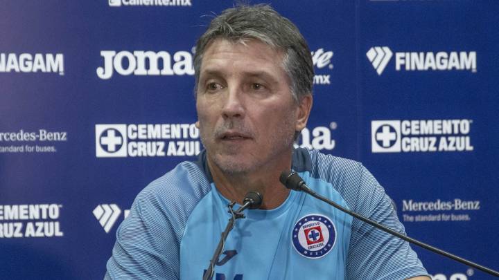 Ante el liderato, Siboldi mantiene la cautela en Cruz Azul