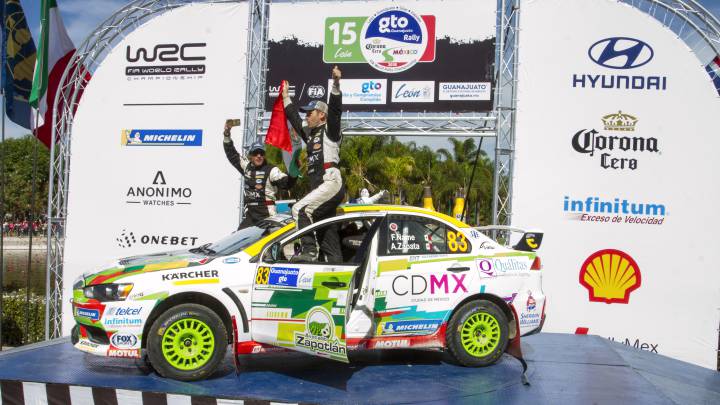 Los campeones históricos del Rally México
