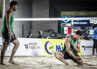 Histórica medalla de plata para México en el voleibol de playa