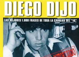 Libro gratis para la cuarentena: “Diego dijo: las mejores 1000 frases de Maradona”