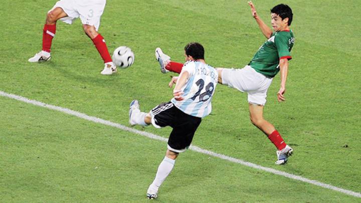 Maxi sobre su gol a México: Si pateo 10 millones de veces, va a la tribuna