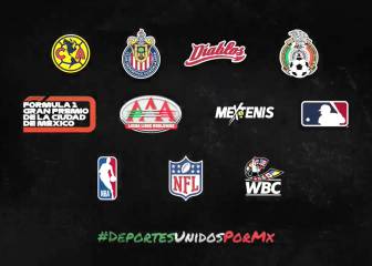 #DeportesUnidosPorMX: el mensaje de unión para la afición