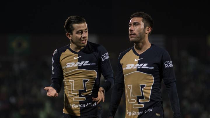 Juan Pablo Vigón y Alan Mozo, Pumas