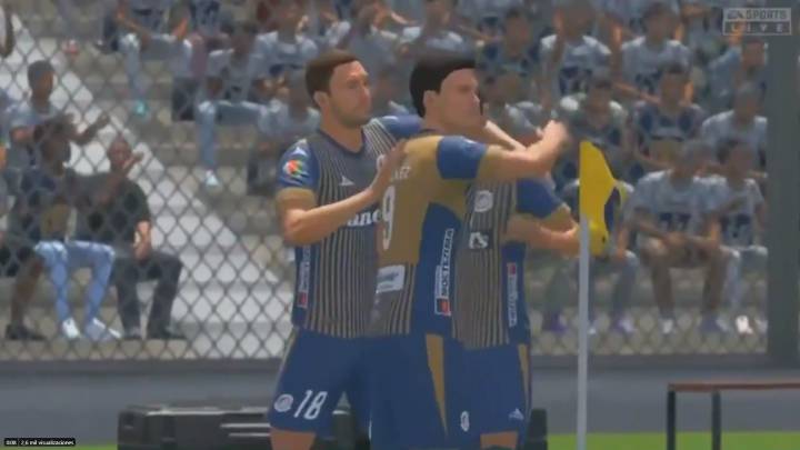 Atlético de San Luis derrotó a los Pumas en la fecha 5 de la eLiga MX