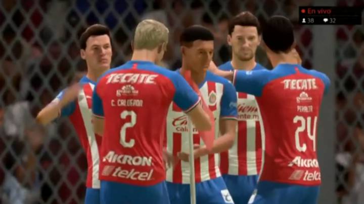 Chivas y Atlas empatan en el primer Clásico Tapatío de eLiga MX