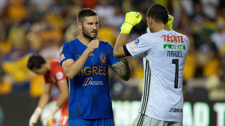 Jugadores de Tigres reaccionan tras triunfo en el eClásico