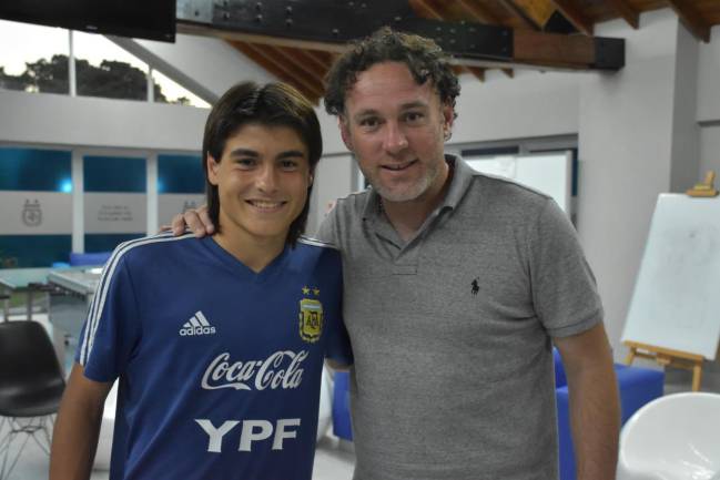 Romero con la Selección de Argentina