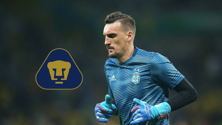 Franco Armani estaría en la mira de los Pumas de la U.N.A.M.