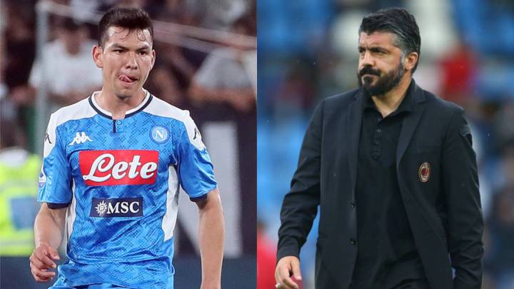 Gattuso: "¿Lozano? No permito a nadie arruinar una práctica”