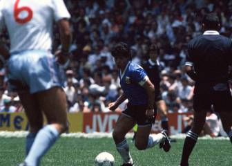 La secuencia del 'Gol del Siglo' de Diego Maradona a Inglaterra