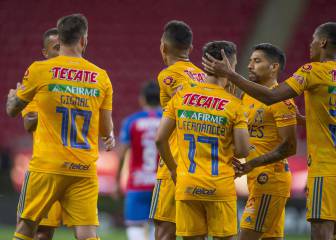 Chivas - Tigres (0-2): Resumen del partido y goles