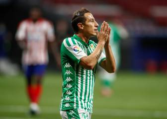 Guardado y Lainez quedaron a deber con el Real Betis
