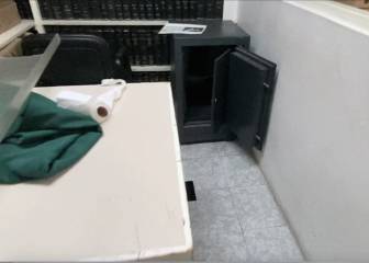 Así quedaron las oficinas de la FMT después del asalto