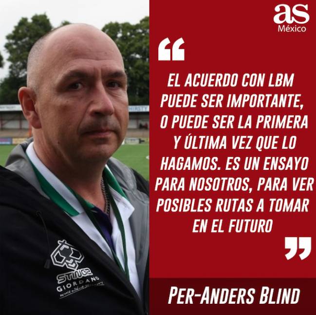 Per-Anders Blind, presidente de CONIFA