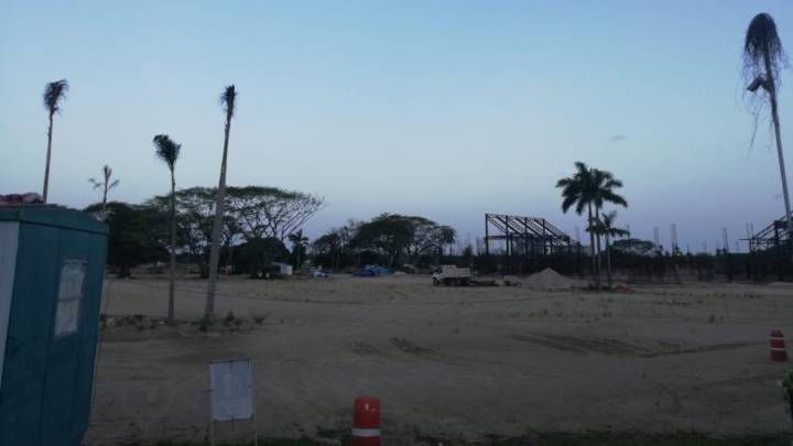 Así luce hoy la Arena Mía, el estadio de tenis en Acapulco