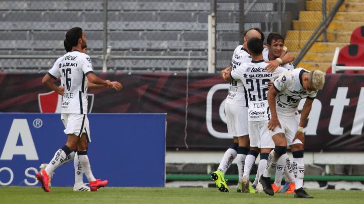Con doblete de Dinenno, Pumas le arrebató el triunfo a Atlas